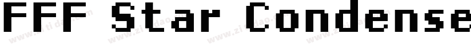 FFF Star Condensed字体转换